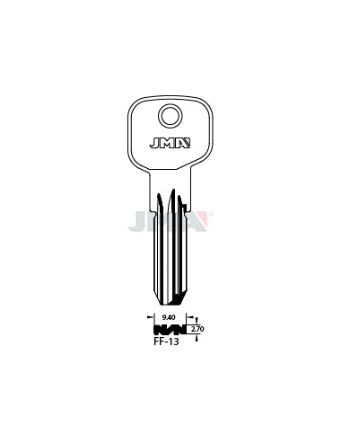 LLAVE JMA SEGUR. FF 13