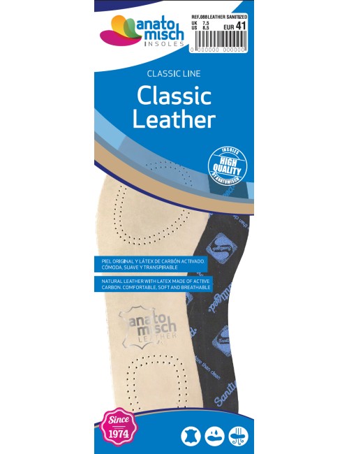 PLANTILLAS ANATOMISCH LEATHER/SANITIZED (PAR)
