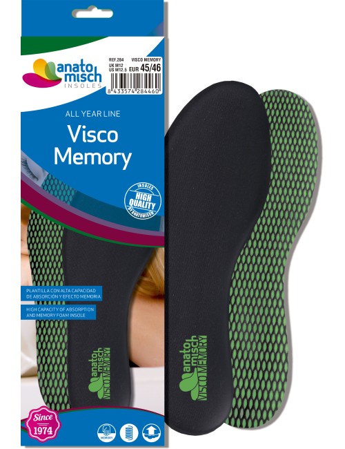 PLANTILLAS ANATOMISCH VISCO MEMORY 284