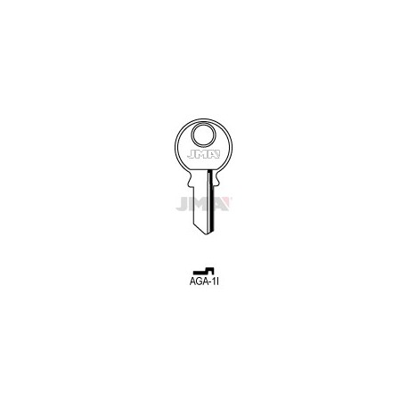 LLAVE JMA ACERO AGA 1I (B)