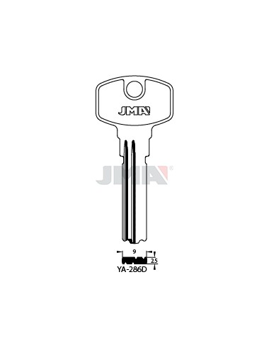 LLAVE JMA SEGUR. YA 286D