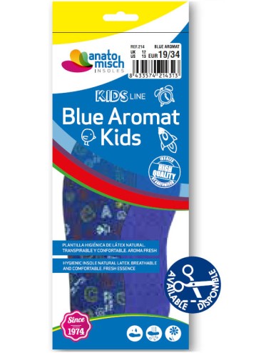 PLANTILLAS ANATOMISCH KIDS BLUE AROMA RECORTABLE (PAR)
