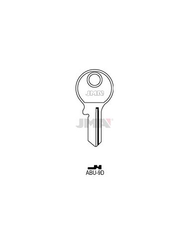 LLAVE JMA ACERO ABU 9D (C)