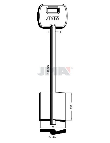LLAVE JMA GORJA IS 3G