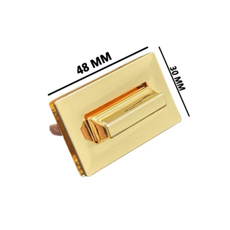 BROCHE TORNIQUETE MOD. RECTANGULAR 48*30 7152