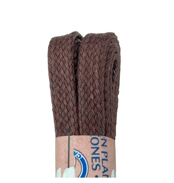 CORDONES CALZADO ENCERADO PLANO 6MM 120CM (PAR)