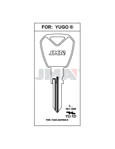 LLAVE JMA ACERO YU 1D (C)