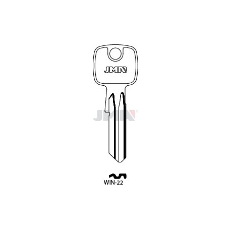 LLAVE JMA ACERO WIN 22 (C)
