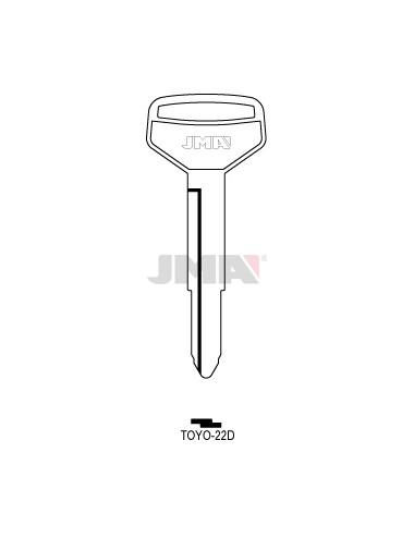 LLAVE JMA ACERO TOYO 22D (C)