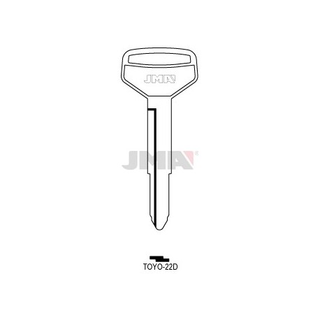 LLAVE JMA ACERO TOYO 22D (C)