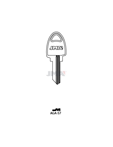 LLAVE JMA ACERO AGA 57 (B)