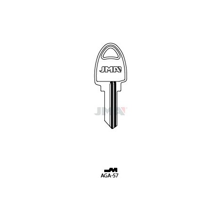 LLAVE JMA ACERO AGA 57 (B) (AGA 15I)