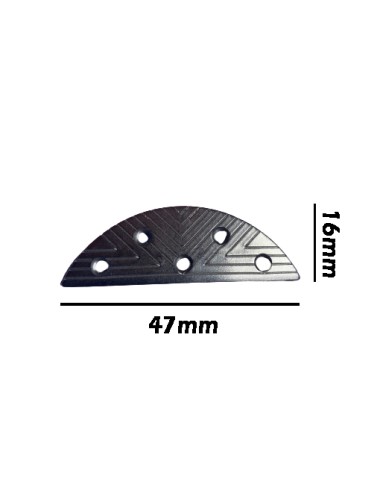 PROTECTORES METALICOS LULU 40MM (PAR)