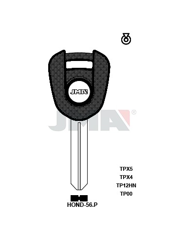 LLAVE JMA TP 00 HOND 56.P