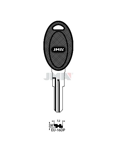 LLAVE JMA PLAST. EU 16D.P