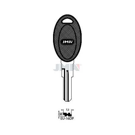 LLAVE JMA PLAST. EU 16D.P