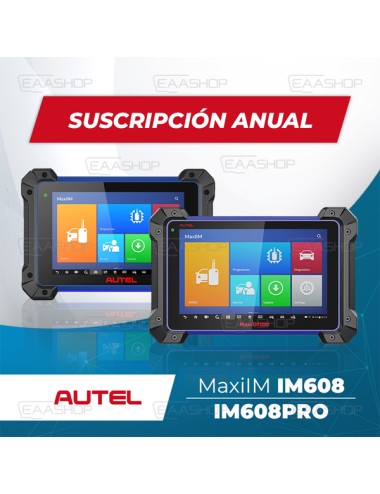 AUT43 - SUSCRIPCIÓN ANUAL IM608/IM608PRO
