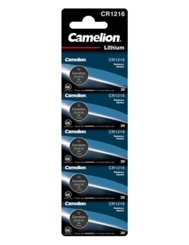 CAMELION PILA LITHIUM CR1216 (BLIS 5)