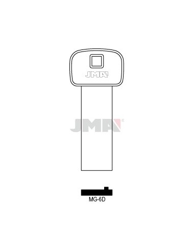 LLAVE JMA IMANES MG 6D