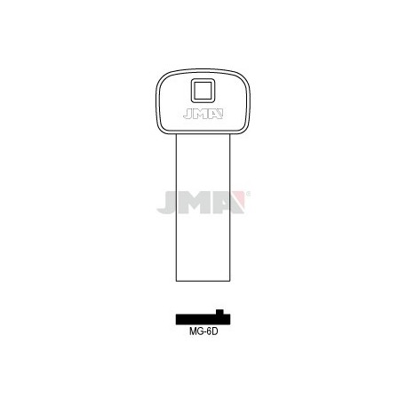LLAVE JMA IMANES MG 6D