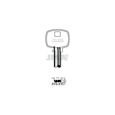 LLAVE JMA SEGUR. STS X15 ALPACA