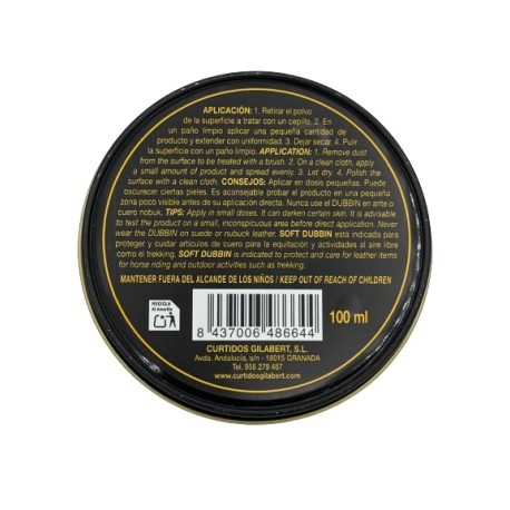 GRASA PARA EL CUERO SOFT NEUTRA 100ML
