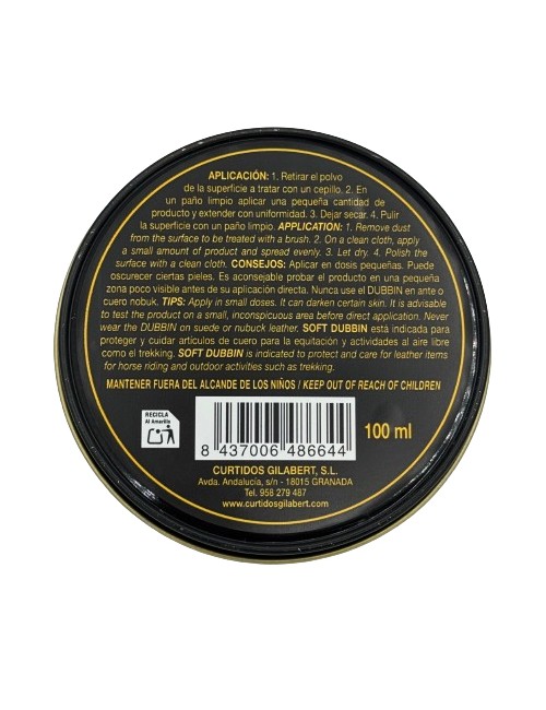 GRASA PARA EL CUERO SOFT NEUTRA 100ML