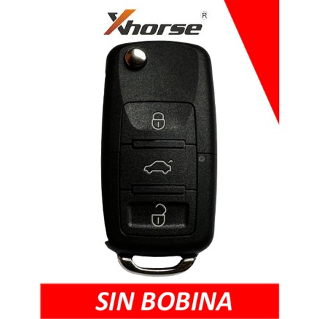 XH53RC - TELEMANDO PLEGABLE 3 BOTONES XHORSE TIPO VAG SIN BOBINA
