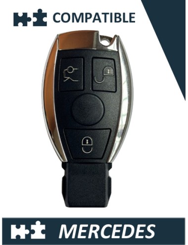 MB01RC - TELEMANDO INSERTABLE 3 BOTONES MERCEDES - M02TM4003