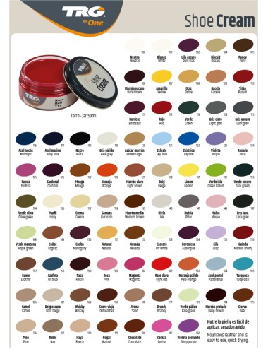 CREMA TRG SHOE CREAM 50ML.(TARROS)