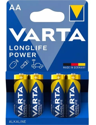 VARTA PILA ALCA. LONGLIFE POWER LR06 AA (4UDS) c-20