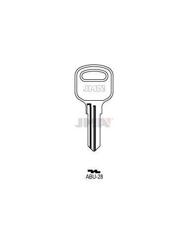 LLAVE JMA ACERO ABU 28 (C)