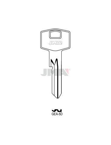 LLAVE JMA ACERO GEA 5D (C)