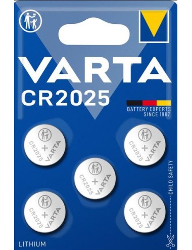 VARTA PILA LITHIUM CR2025 (BLISTER 5UD) c-10