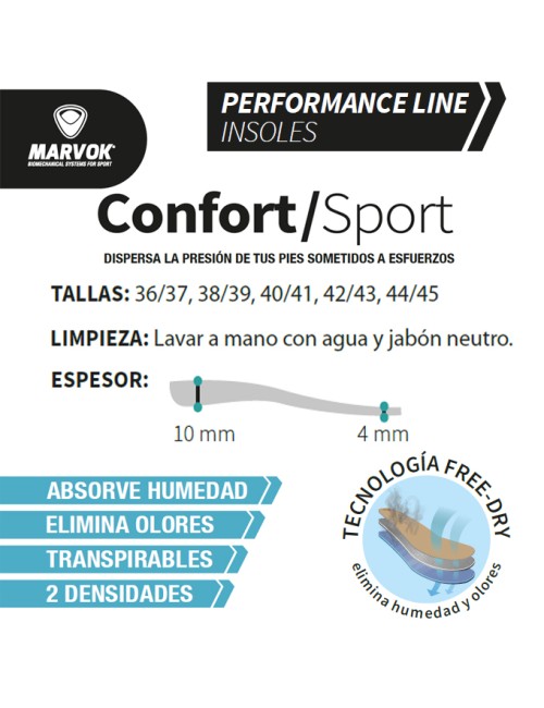 PLANTILLA MARVOK CONFORT/SPORT (PAR)