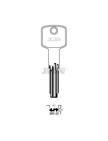 LLAVE JMA SEGUR. BRI 30