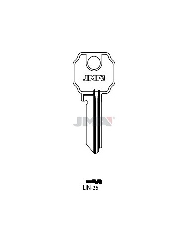 LLAVE JMA ACERO LIN 25 (A)