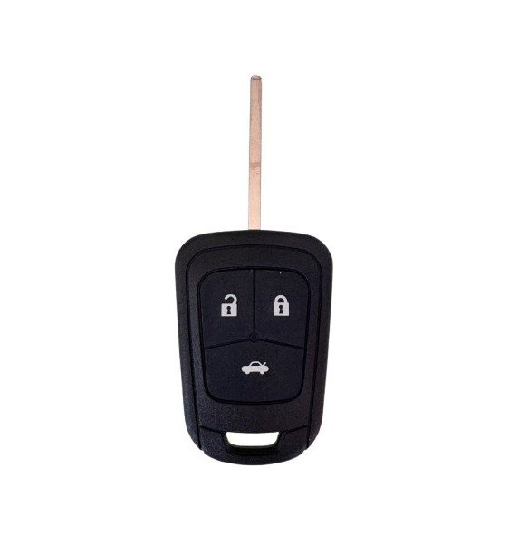 CARCASA OP4AAC3 (FIJA 3 BOTONES BLANCO)P/ OPEL - OP4CC3 - OP11KS