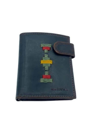 CARTERA BILLET. MARISMA PIEL BORDADA 73400