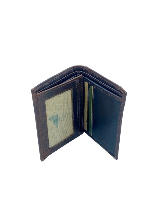 CARTERA BILLET. MARISMA PIEL BORDADA 73403