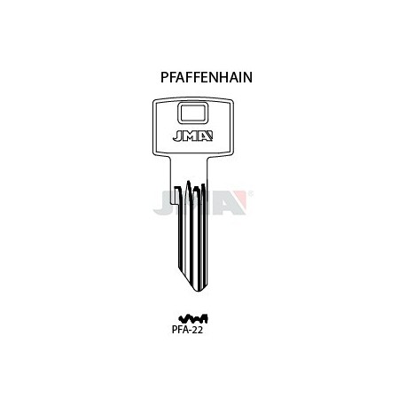 LLAVE JMA ACERO PFA 22 (C)