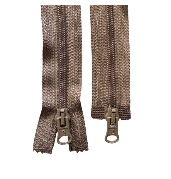 CREMALLERA NYLON Nº6 C/SEP 90CM DOBLE CURSOR