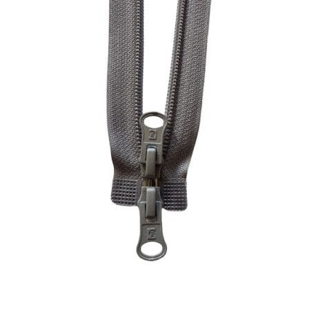 CREMALLERA NYLON Nº6 C/SEP 90CM DOBLE CURSOR