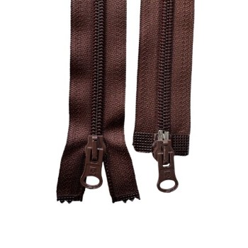 CREMALLERA NYLON Nº6 C/SEP 90CM DOBLE CURSOR