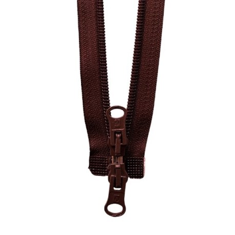 CREMALLERA NYLON Nº6 C/SEP 90CM DOBLE CURSOR