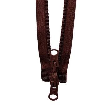 CREMALLERA NYLON Nº6 C/SEP 90CM DOBLE CURSOR