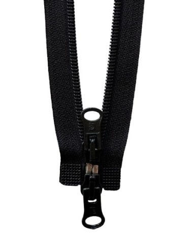 CREMALLERA NYLON Nº6 C/SEP 90CM DOBLE CURSOR