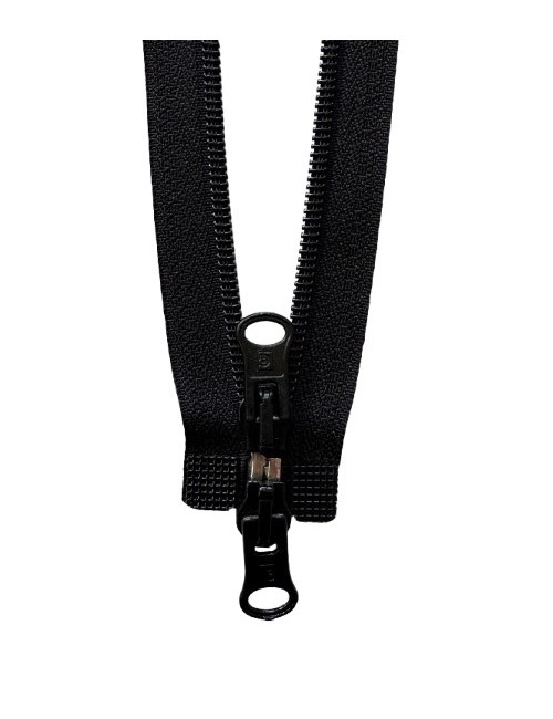 CREMALLERA NYLON Nº6 C/SEP 90CM DOBLE CURSOR
