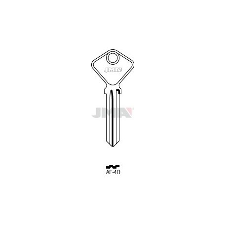 LLAVE JMA ACERO AF 4D (B)