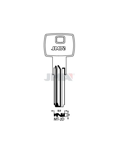 LLAVE JMA SEGUR. MT 2D